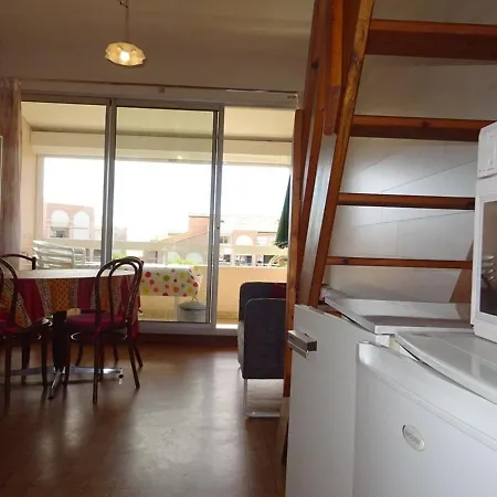 F2 Mezzanine Avec Piscine, Parking Et Climatisation A Palavas, Proche Et Centre-ville - Fr-1-559-8 * Palavas-les-Flots