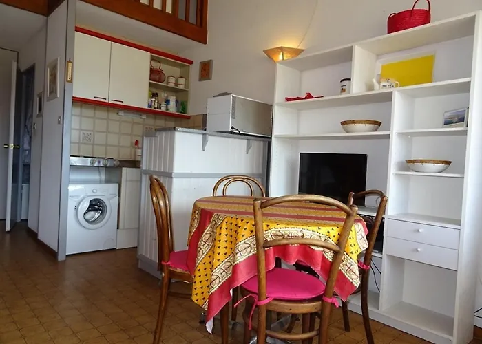 F2 Mezzanine Avec Piscine, Parking Et Climatisation A Palavas, Proche Et Centre-ville - Fr-1-559-8 Apartament